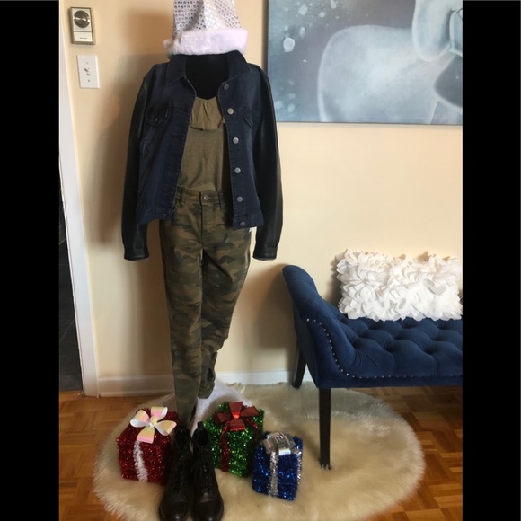 GAP army denim leggings - Picture 12 of 12